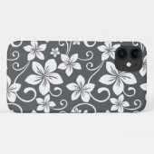BLAUWE HAWAII (PEWTER) Case-Mate iPhone CASE (Achterkant (horizontaal))