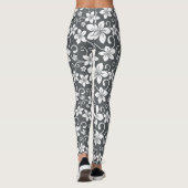 BLAUWE HAWAII (PEWTER) LEGGINGS (Achterkant)