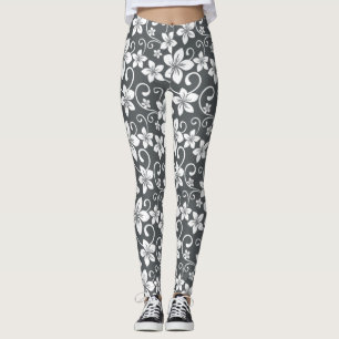 BLAUWE HAWAII (PEWTER) LEGGINGS