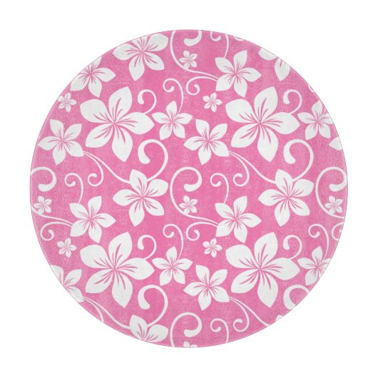 BLAUWE HAWAII (PINK) SNIJPLANK (Voorkant)