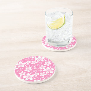 BLAUWE HAWAII (PINK) ZANDSTEEN ONDERZETTER