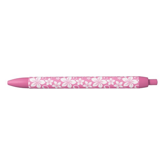 BLAUWE HAWAII (PINK) ZWARTE INKT PEN (Voorkant)