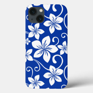 BLAUWE HAWAII (ROYAL BLUE) iPhone 13 HOESJE