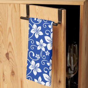 BLAUWE HAWAII (ROYAL BLUE) THEEDOEK