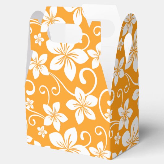 BLAUWE HAWAII (TANGERINE) BEDANKDOOSJES (Geopend)