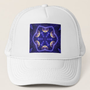 Blauwe Haze Trucker Pet