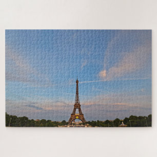 Blauwe hemden en de Eiffeltoren - 20x30 - 1014 pcs Legpuzzel