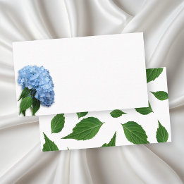 Blauwe Hemel Bloemkaarten voor Tafelindeling Plaatskaartje