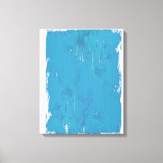 Blauwe hemel canvas afdruk (Voorkant)