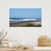 Blauwe hemel en doorsnede poster (Keuken)