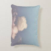 blauwe hemel en wolken gooien kussen (Achterkant (Verticaal))