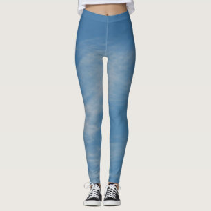 Blauwe hemel leggings