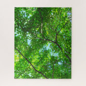 Blauwe hemel legpuzzel (Verticaal)