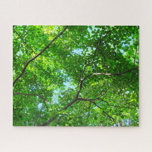 Blauwe hemel legpuzzel (Horizontaal)