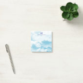 blauwe hemel met aangepaste wolken post-it® notes (Kantoor)