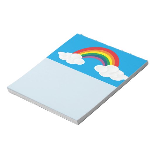 Blauwe hemel notitieblok (Gedraaid)