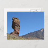 Blauwe hemel op Mount Teide Briefkaart (Voorkant / Achterkant)