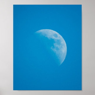 blauwe hemel poster