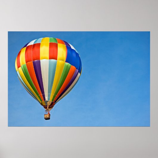 Blauwe hemel poster (Voorkant)