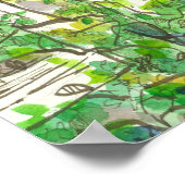 Blauwe hemel poster (Hoek)