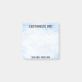 Blauwe hemel Waterverf Alle bijbelversies Post-it® Notes (Voorkant)