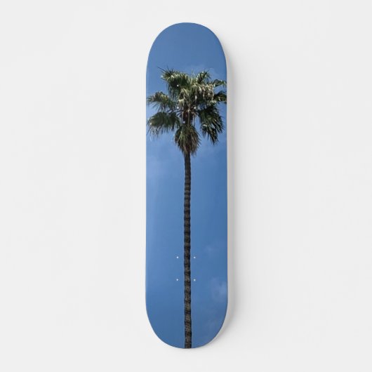 Blauwe hemelboom skateboard (Voorkant)