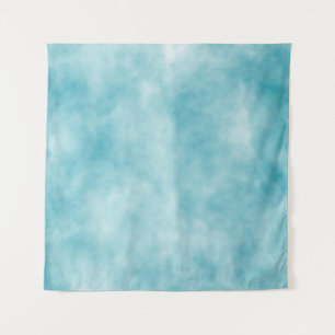 Blauwe hemeltextuur, schilderabstract, kunst, graf wandkleed