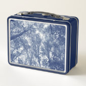 Blauwe herfst - Cyanotype-effect (Achterkant)