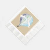 Blauwe Hete Luchtballon Jongen Baby shower Servett Servet (Hoek)