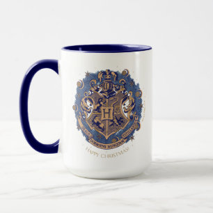 Blauwe HOGWARTS™ Krans Kerstkrans Mok