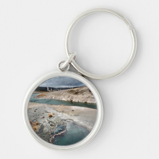 Blauwe hol sleutelhanger (Voorkant)