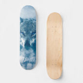 Blauwe hond skateboard (Voorkant)
