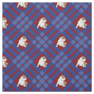 Blauwe hond stof