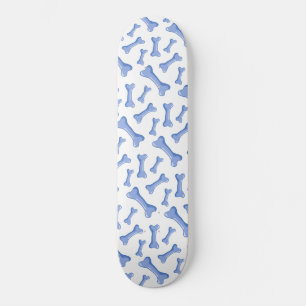 Blauwe Hondenbotten Delicate Cute Puppies Dierenli Skateboard