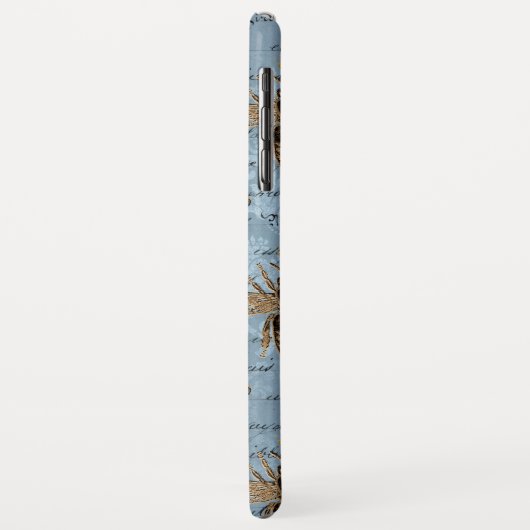 blauwe honingbijen Case-Mate iPhone case (Achterkant/links)