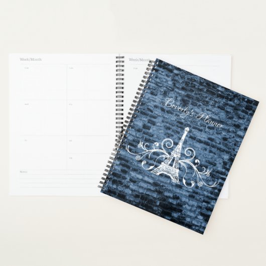 Blauwe hoogspanner voor Eiffel Planner (Display)