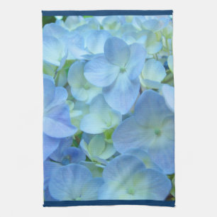 Blauwe Hortensia Bloemen Keuken Handdoeken Bloemig