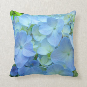 Blauwe Hortensia Bloemen Kussens throw kussen Bloe