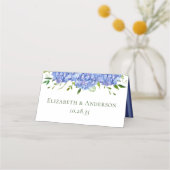 Blauwe Hortensia Bruiloft (Achterkant)
