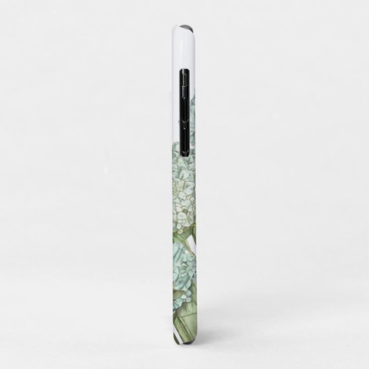 Blauwe Hortensia Case-Mate iPhone Case (Achterkant/links)