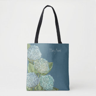 Blauwe Hortensia Draagtas