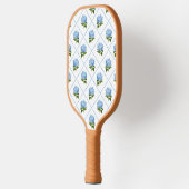 Blauwe hortensia grandmillennial pickleball paddle (Links)