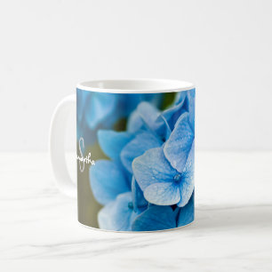Blauwe Hortensia Mok