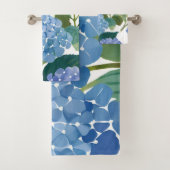 Blauwe hortensia | Mooie bloemen Struik Bad Handdoek (Insitu)