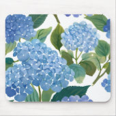 Blauwe hortensia | Mooie bloemen Struik Muismat (Voorkant)