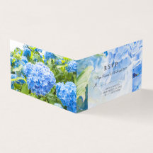 Blauwe hortensia mooie bruiloft