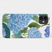 Blauwe Hortensia's | Mooie Bloeiende Struik Case-Mate iPhone Case (Achterkant (horizontaal))