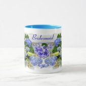 BLAUWE HORTENSIA'S ~ Ringer Mok (Midden)
