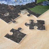 Blauwe Hortensia's, San Lorenzo Legpuzzel (Zijkant)