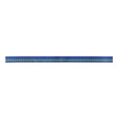 Blauwe houndstooth patroon lint (Voorkant)
